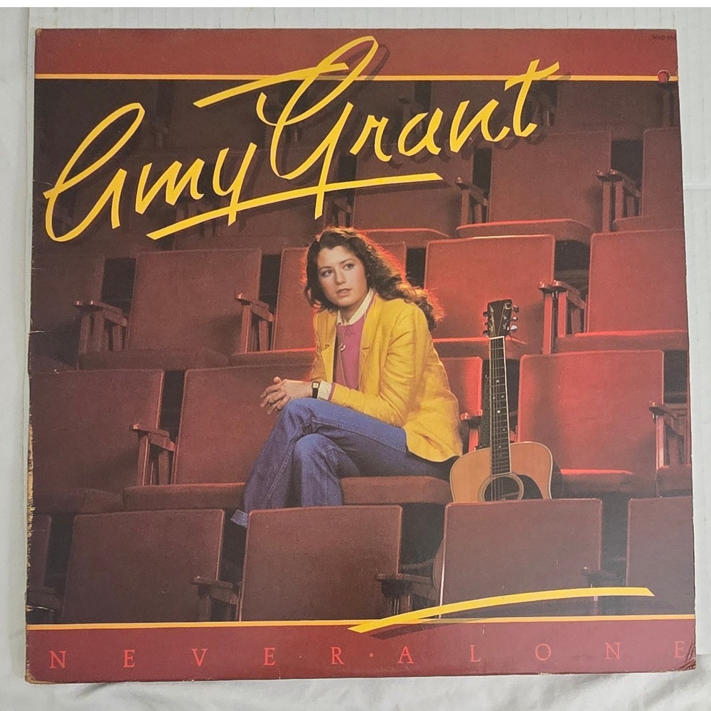 Amy Grant Never Alone Vinyl LP 1980 Myrrh Records Vintage CCM Christian Pop